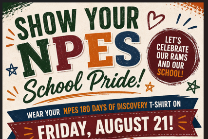 NPES Shirts wear on Friday