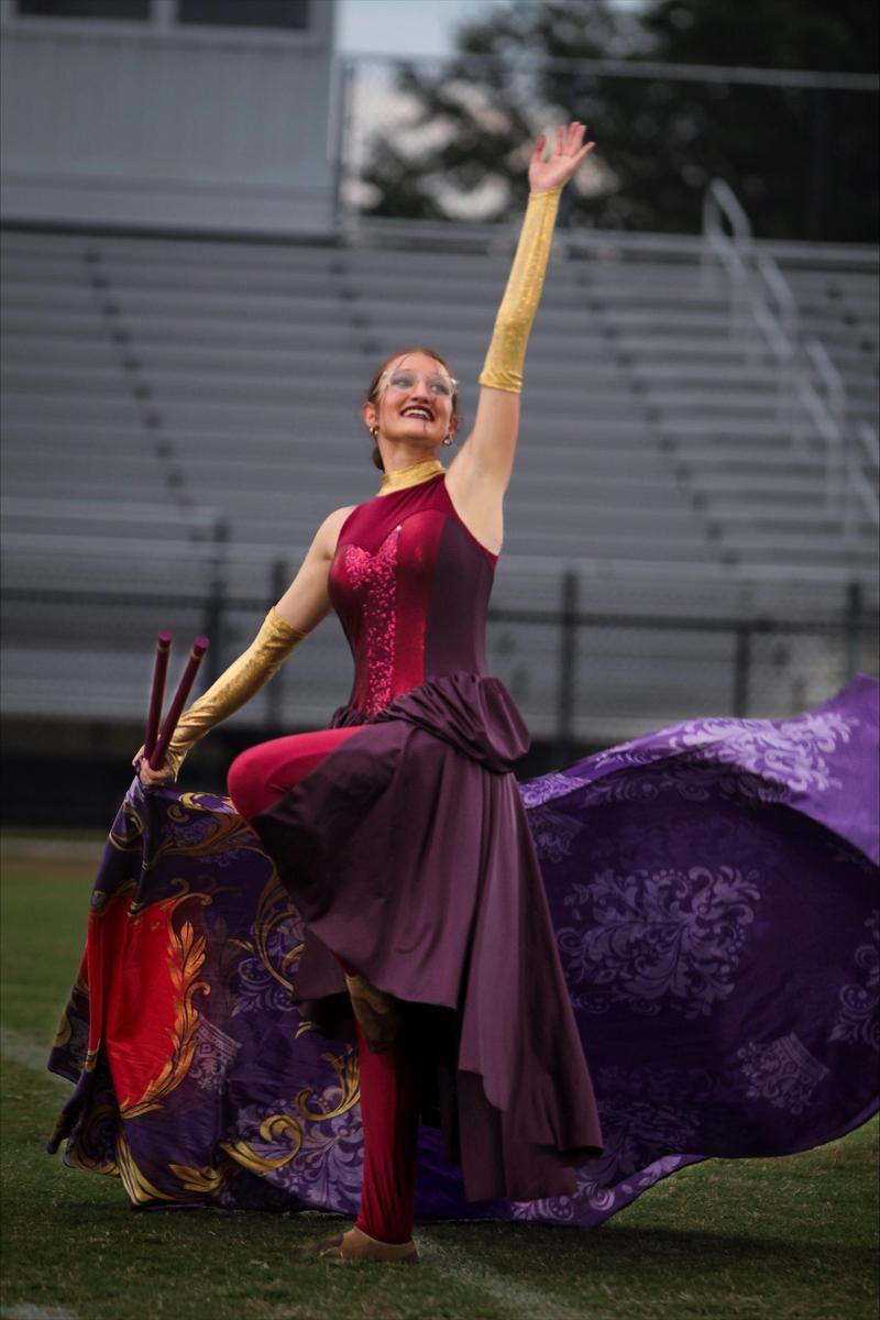 color guard girl