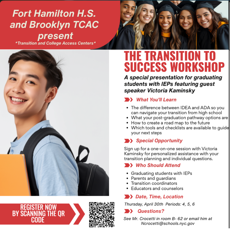 The Transition to Success Workshop Featured Photo