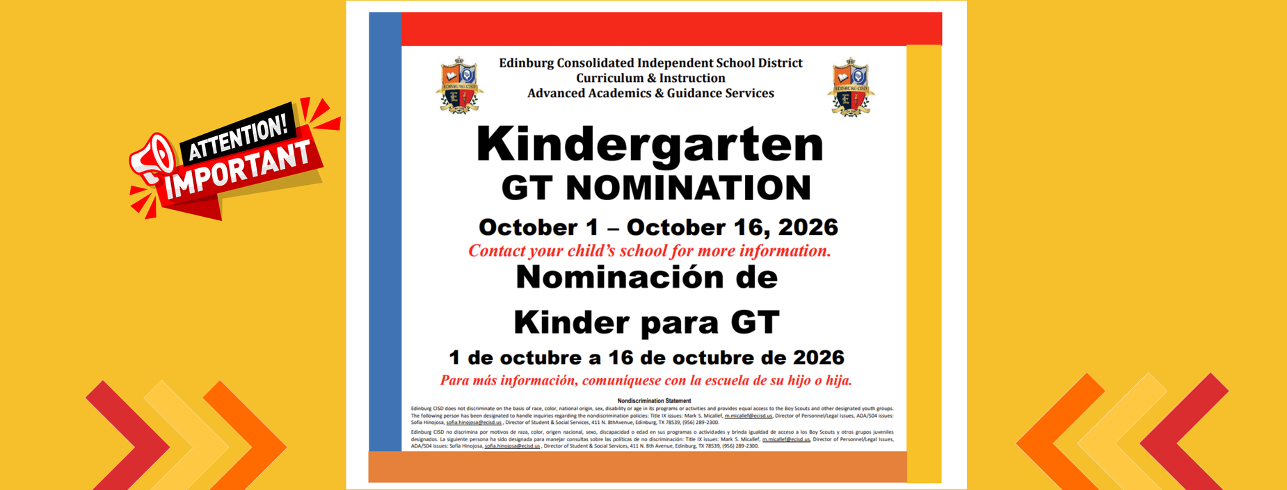 GT Nominations
