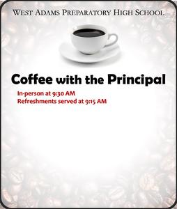 Coffee with the Principal - 08/28/2025