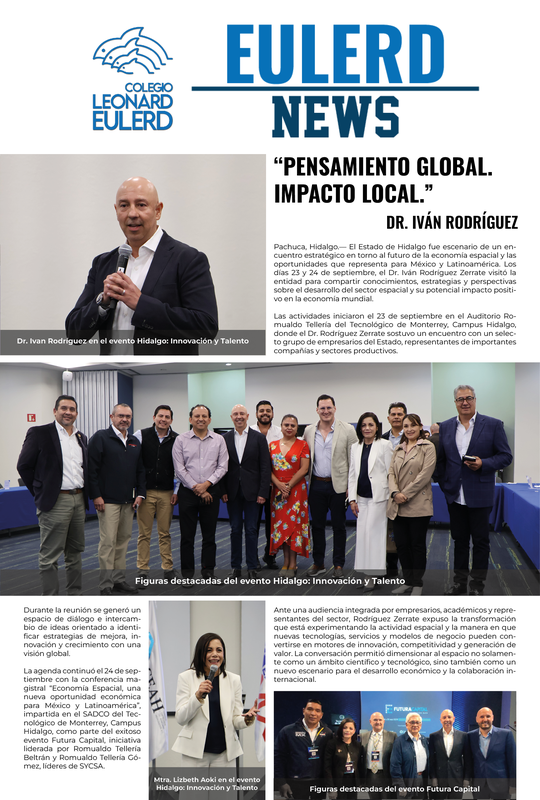 "La economía espacial abre nuevas oportunidades para México y Latinoamérica" Featured Photo