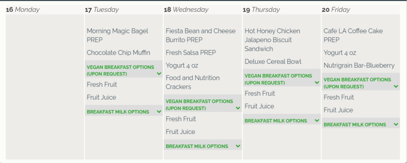Breakfast for the Week! ¡Desayuno de la semana!