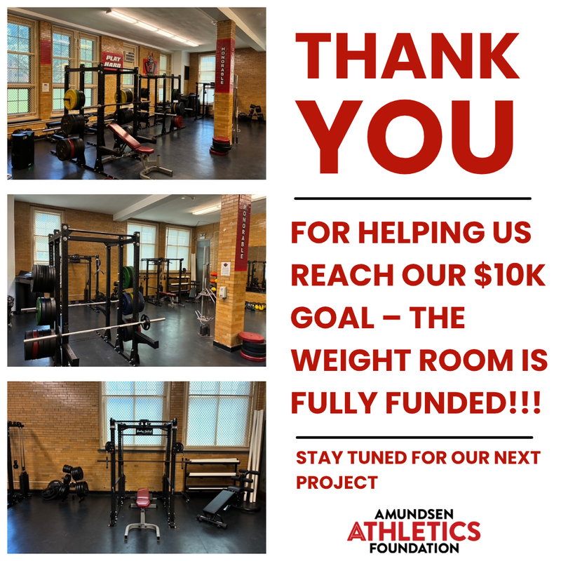 Thank you for helping us reach our goal!