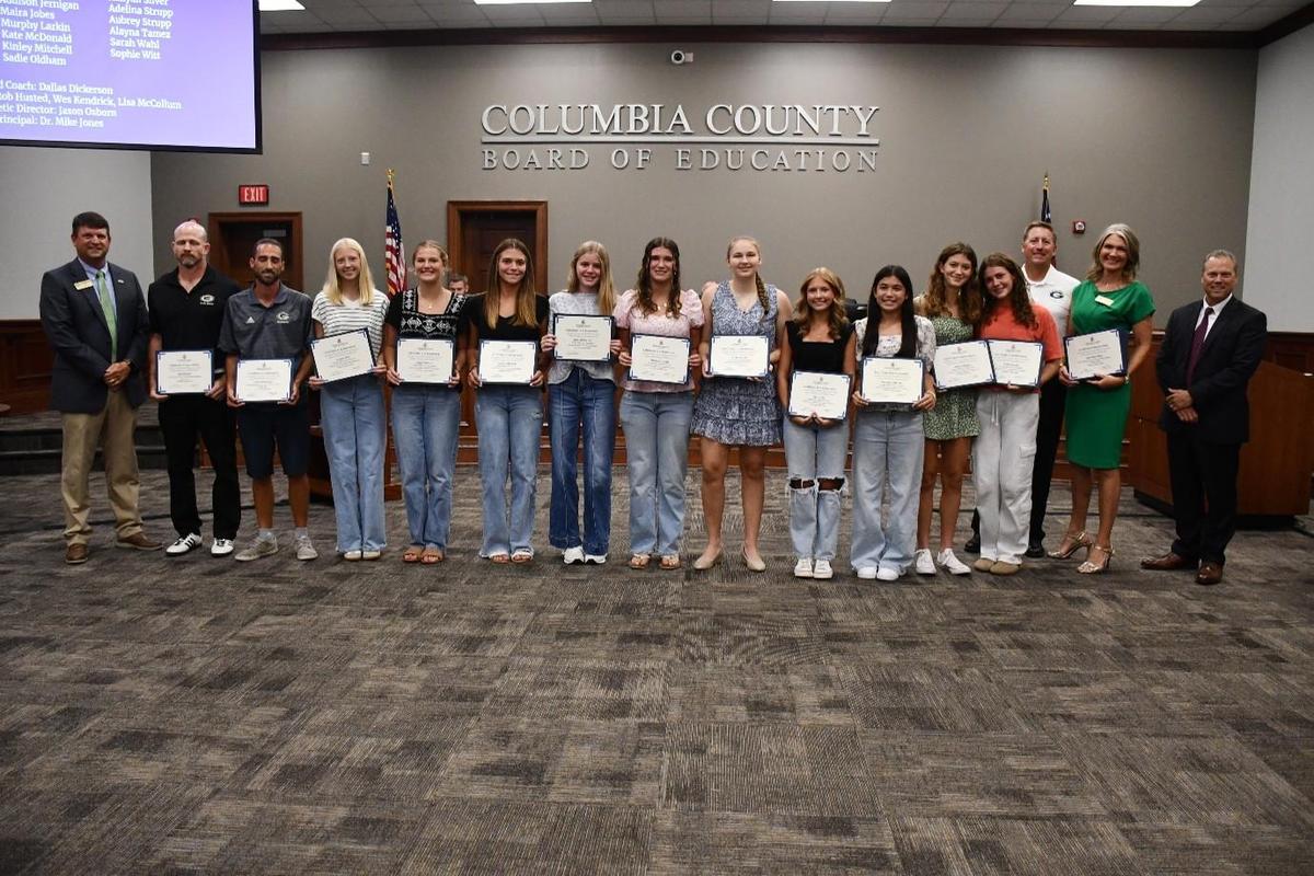 GHSA girls5A group photo
