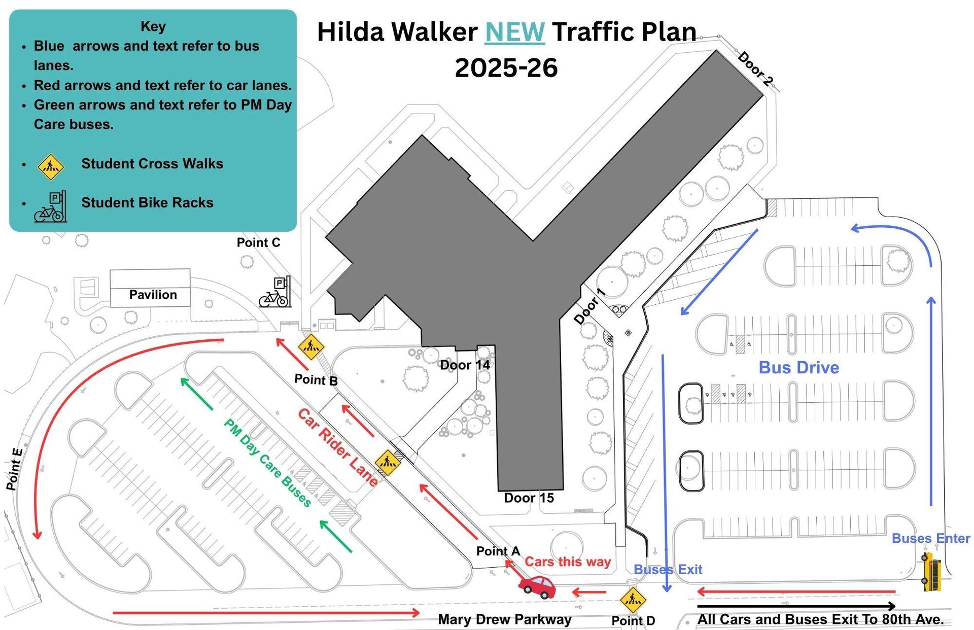 Hilda Walker Traffic Plan