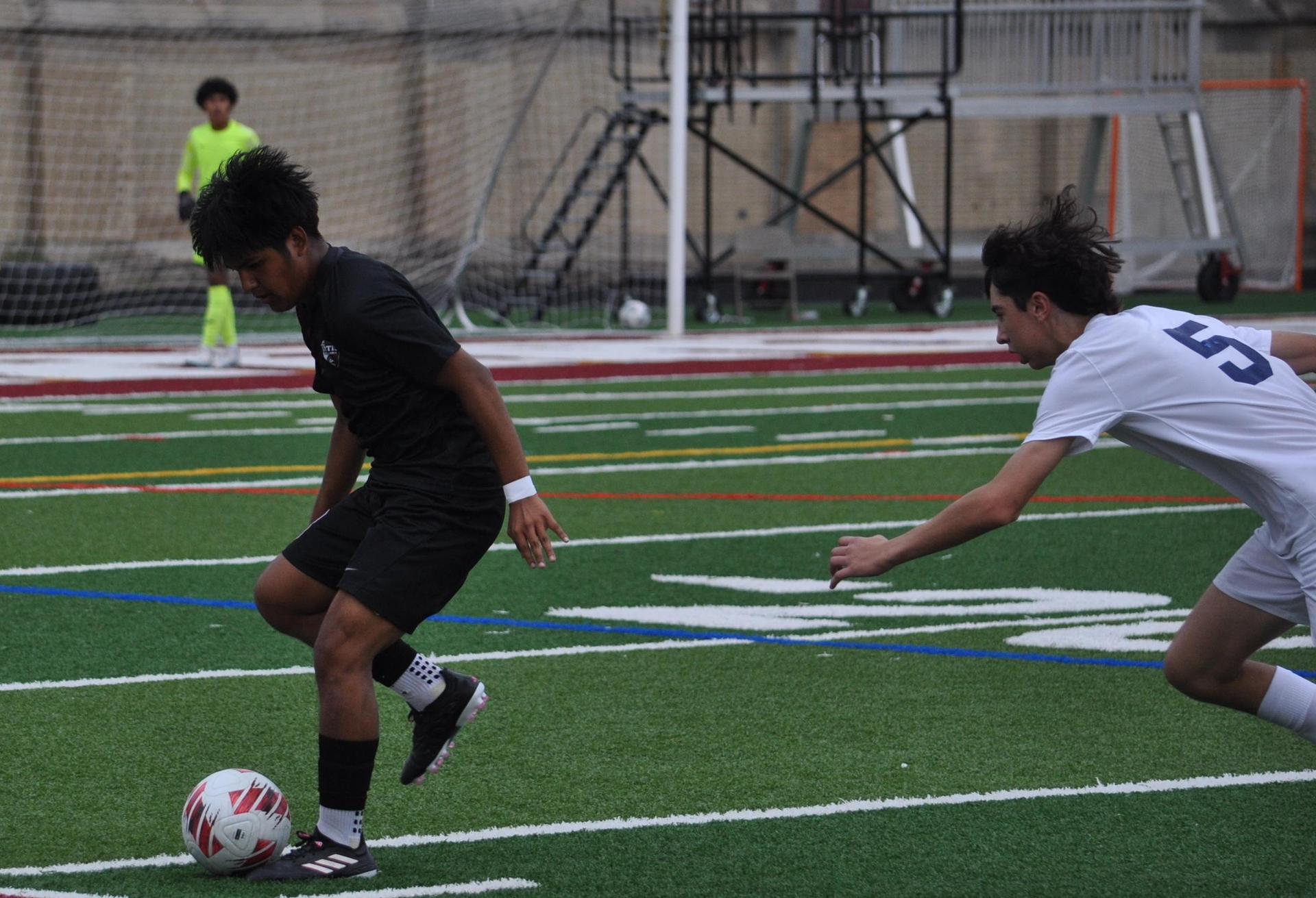 Captain Yahir Vega defends the castle