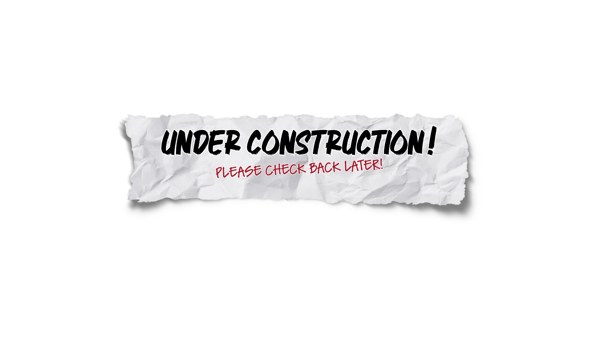 under construction
