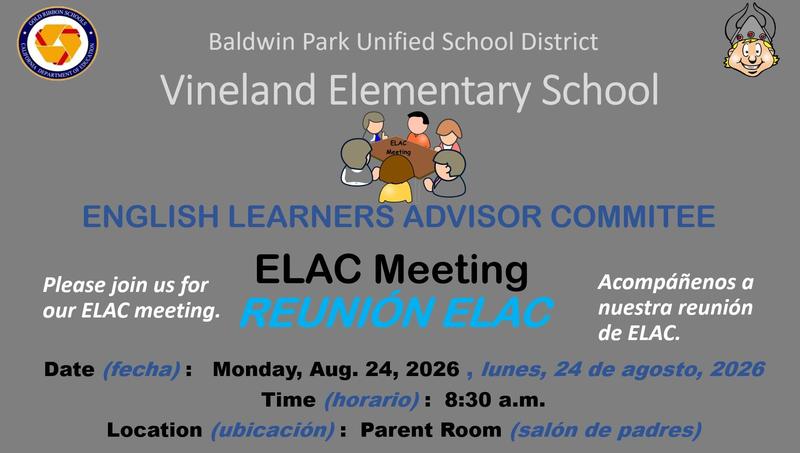 ELAC Meeting Featured Photo