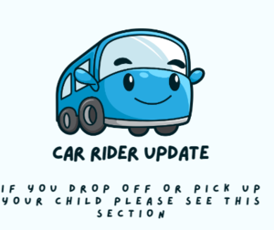 car rider important information