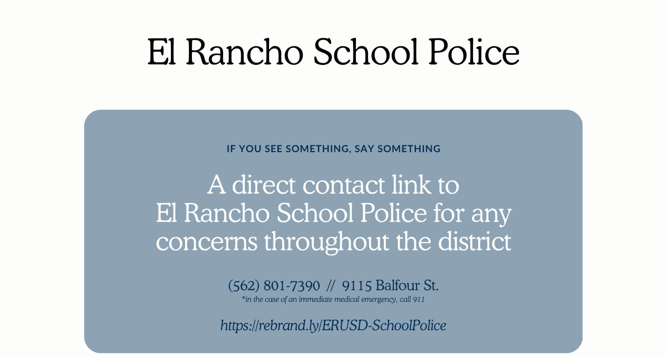 ERUSD School Police