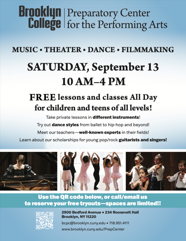 Free Lessons; Brooklyn College Featured Photo