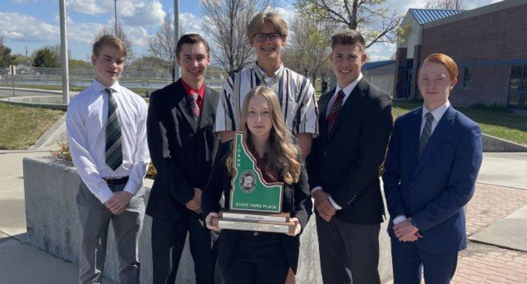 Skyview took 3rd at State Speech
