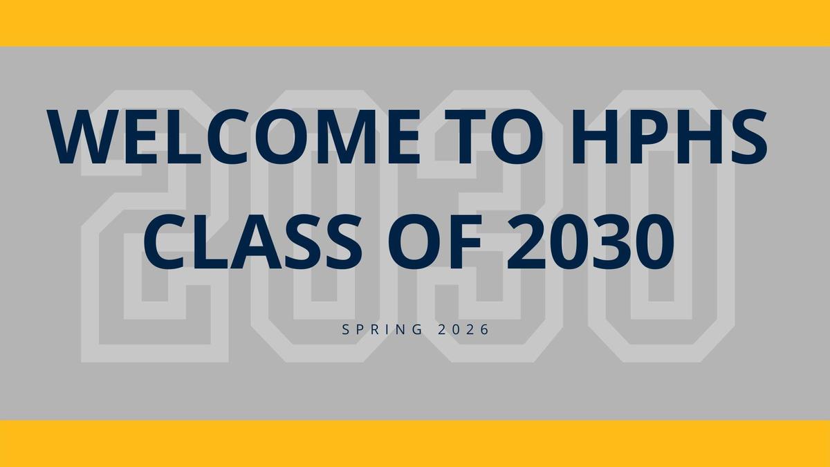 Welcome to HPHS