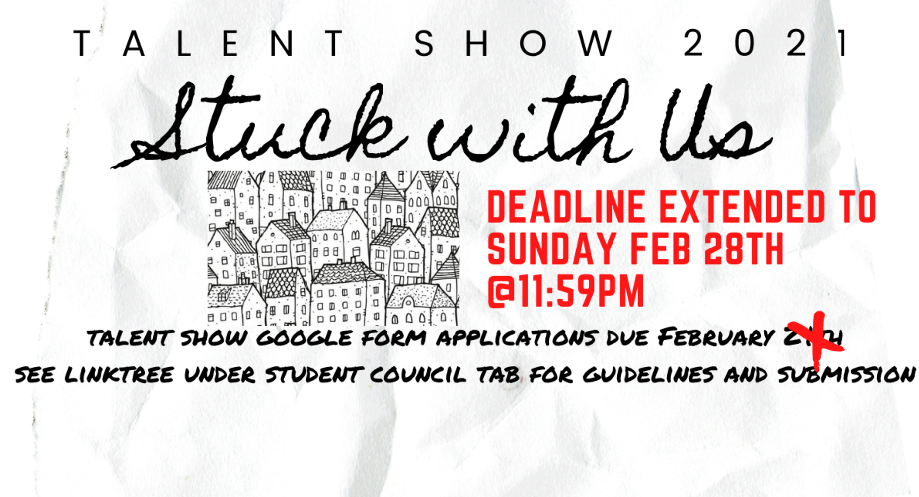 Talent Show flyer