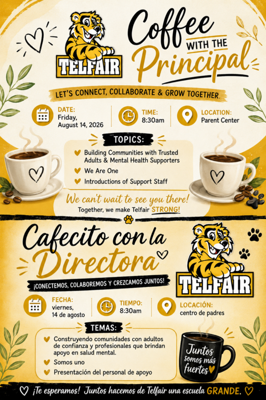 Coffee with the Principal Flyer