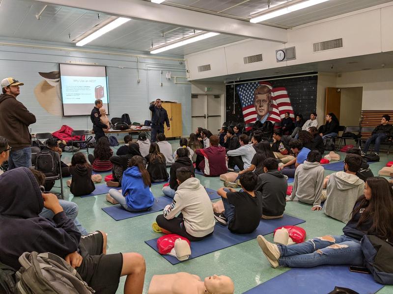 Health Students Learn CPR Featured Photo