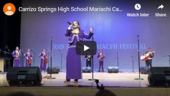 Carrizo Springs High School Mariachi Carizeño Featured Photo