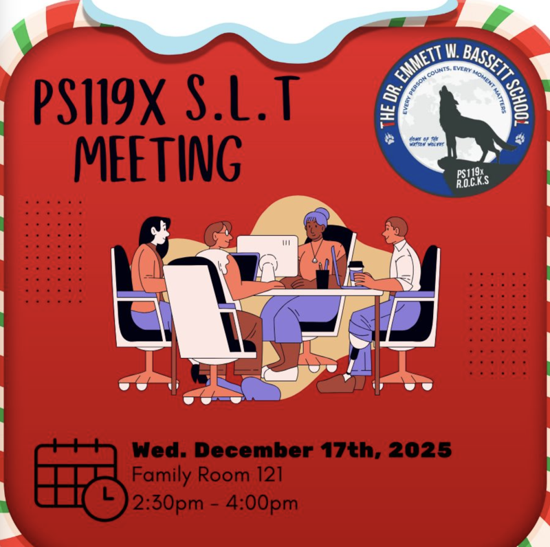 S.L.T. Meeting December 17th, 2025 Flyer
