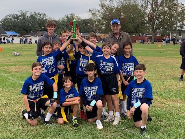 2021 Junior Boys Flag Football Team