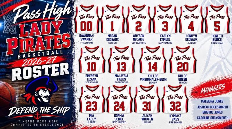MEET YOUR 2026–27 LADY PIRATES!