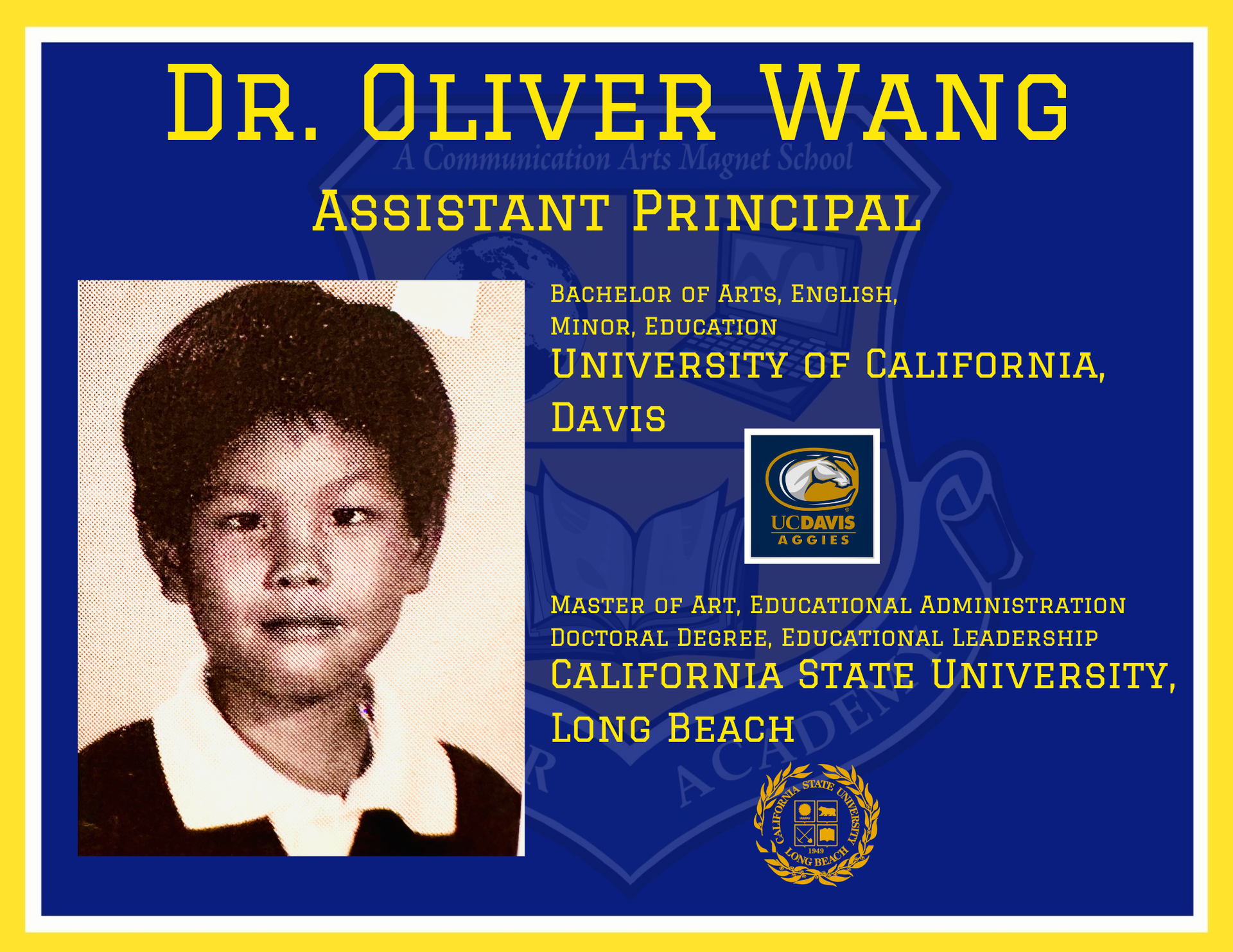 Assistant Principal Wang