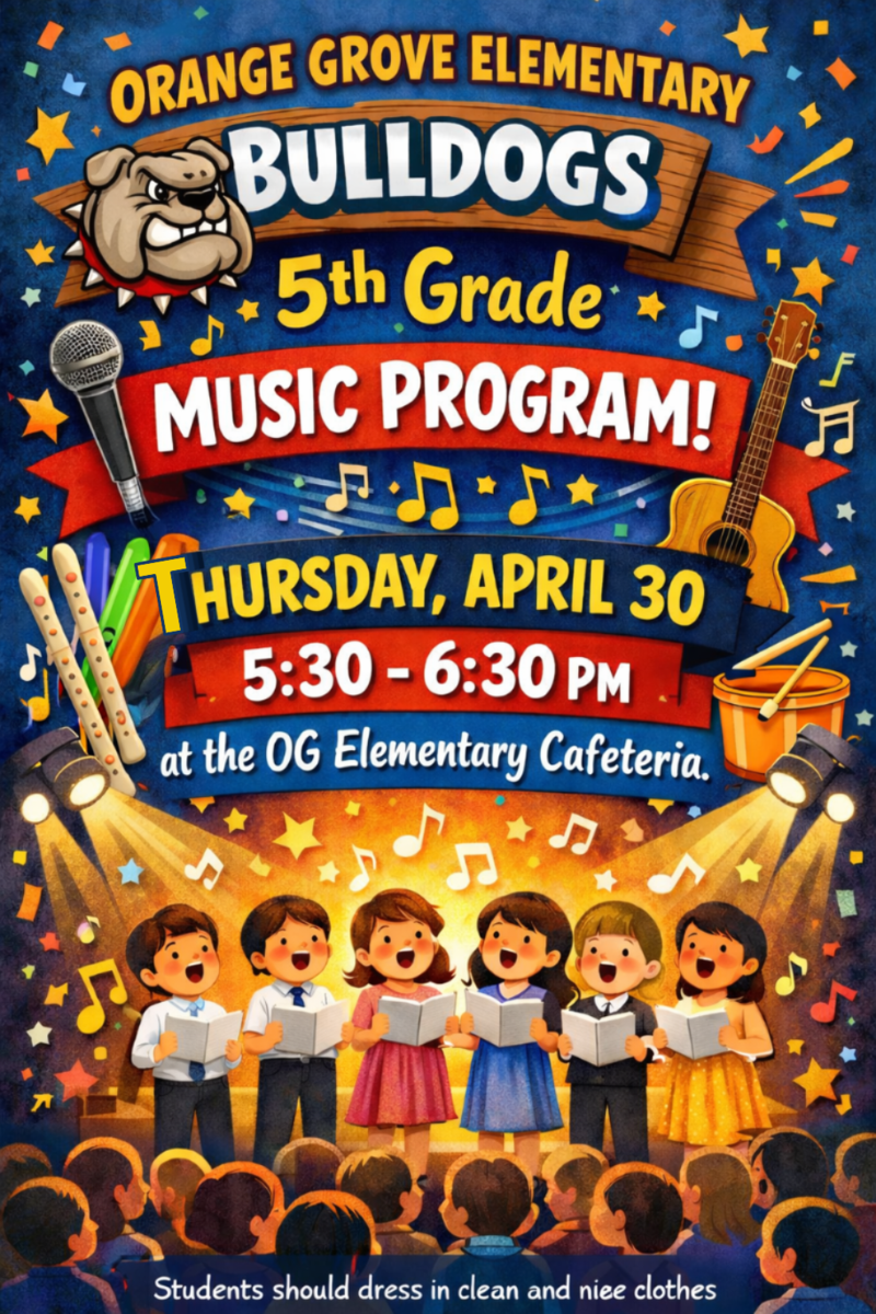 5th Grade Music Program Featured Photo