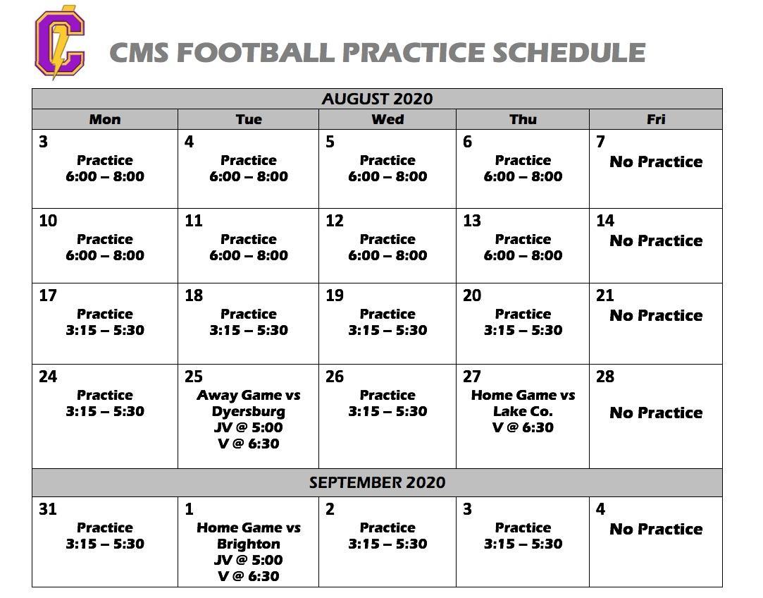 Football Football Crestview Middle School