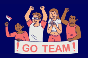 Cheering