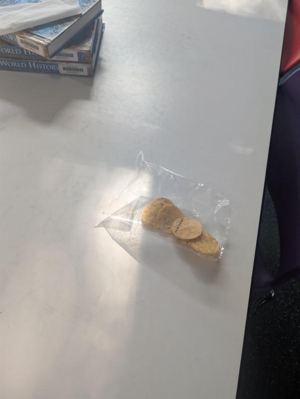 chips on the table