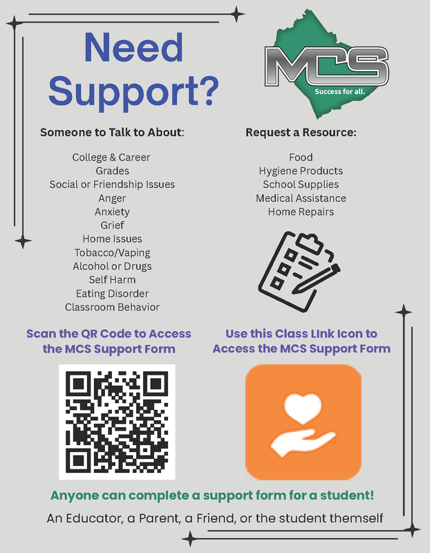 MCS Support Flyer