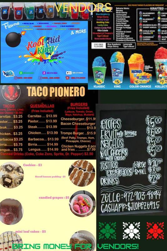 cinco de Mayo Vendors