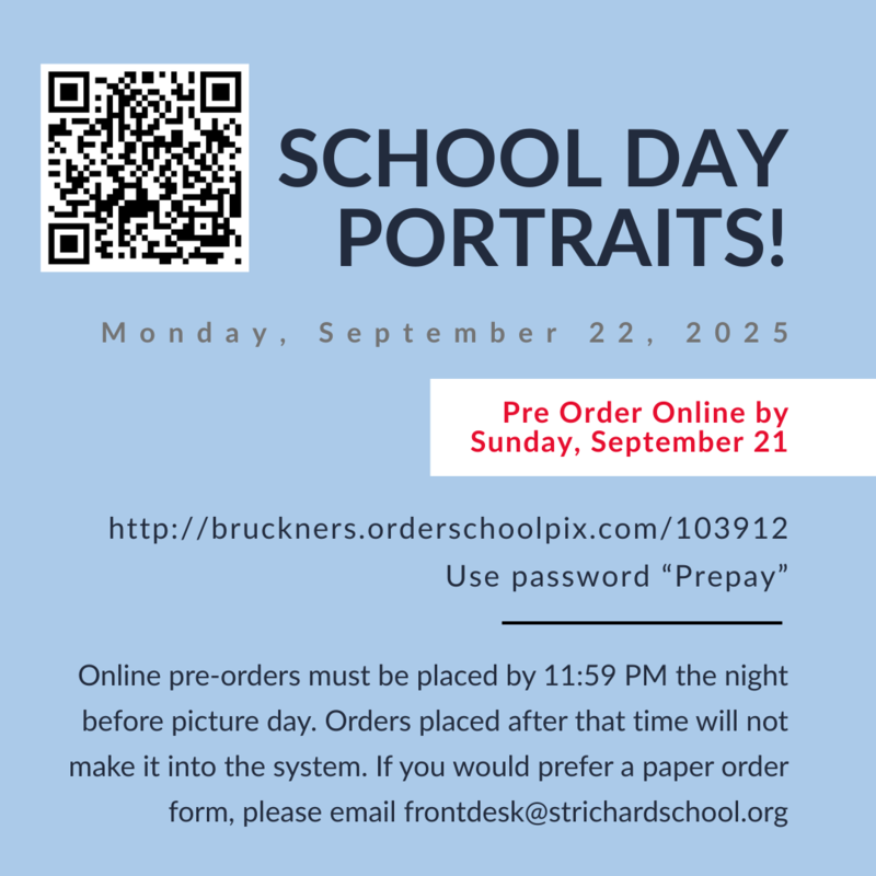 School Day Portraits * September 22