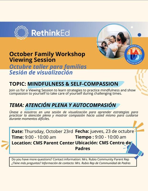 parent workshop