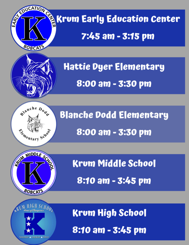 New Campus Start and Dismissal Times Featured Photo