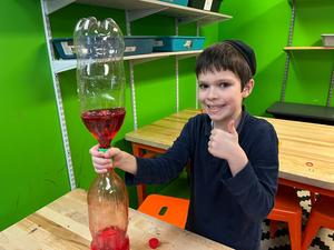 Hurricane in a bottle