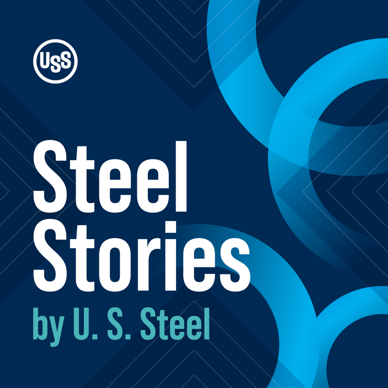 Steel Stories Podcast Logo
