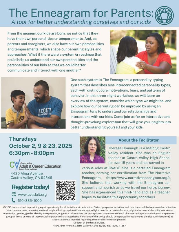Enneagram for Parents - Fall 2025