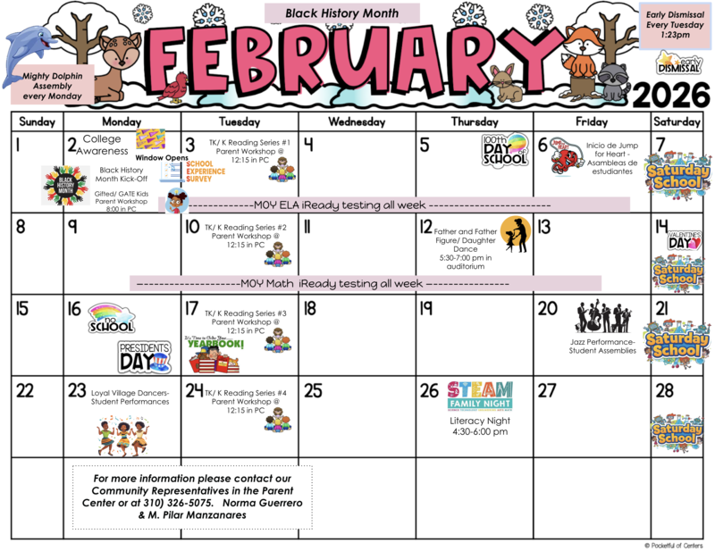 Feb Calendar Eng
