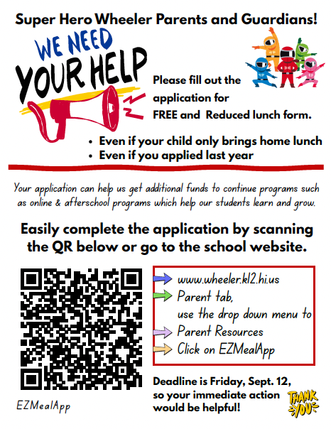EZ Meal App Flyer