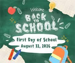 First Day of School - Wed. Aug. 12 Featured Photo