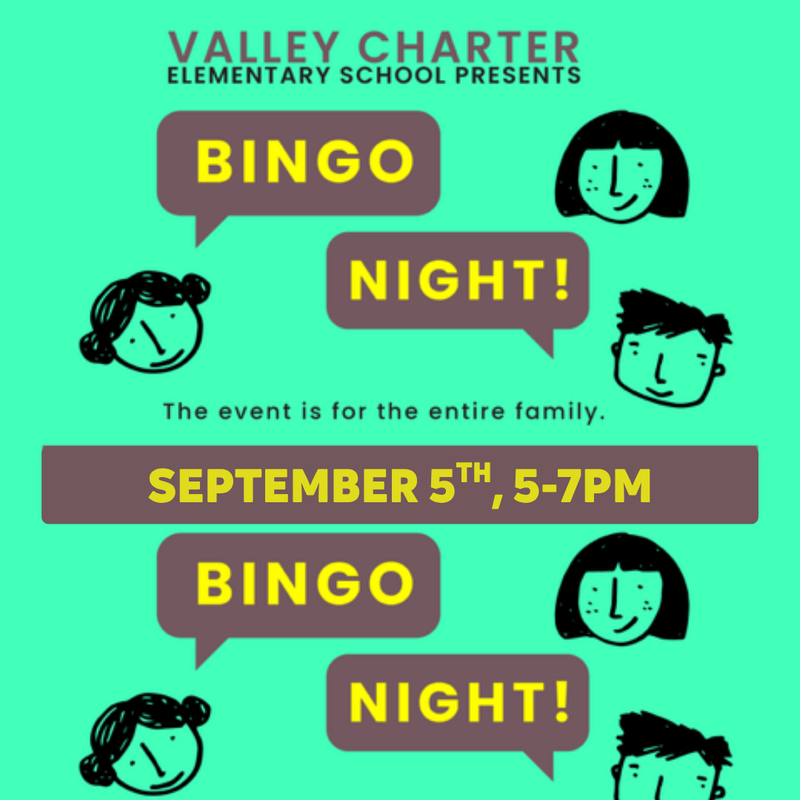 VCES Bingo NIght: September 5th 5-7pm Featured Photo