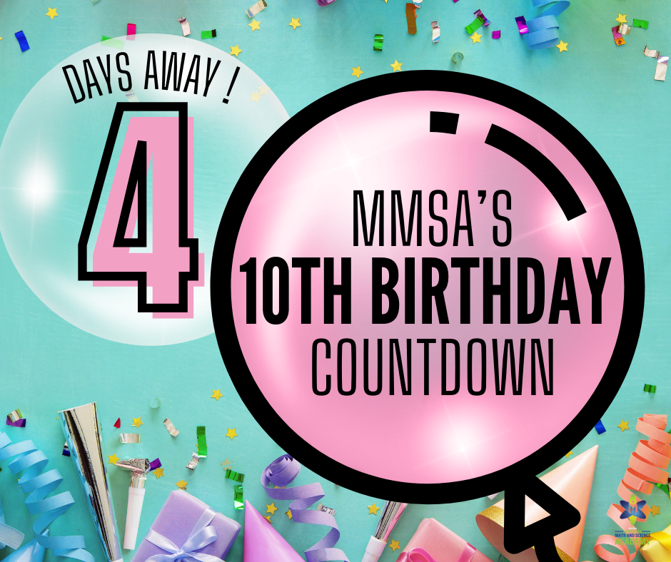 🎉 Just 4 days until MMSAD's 10th Birthday Party! 🥳