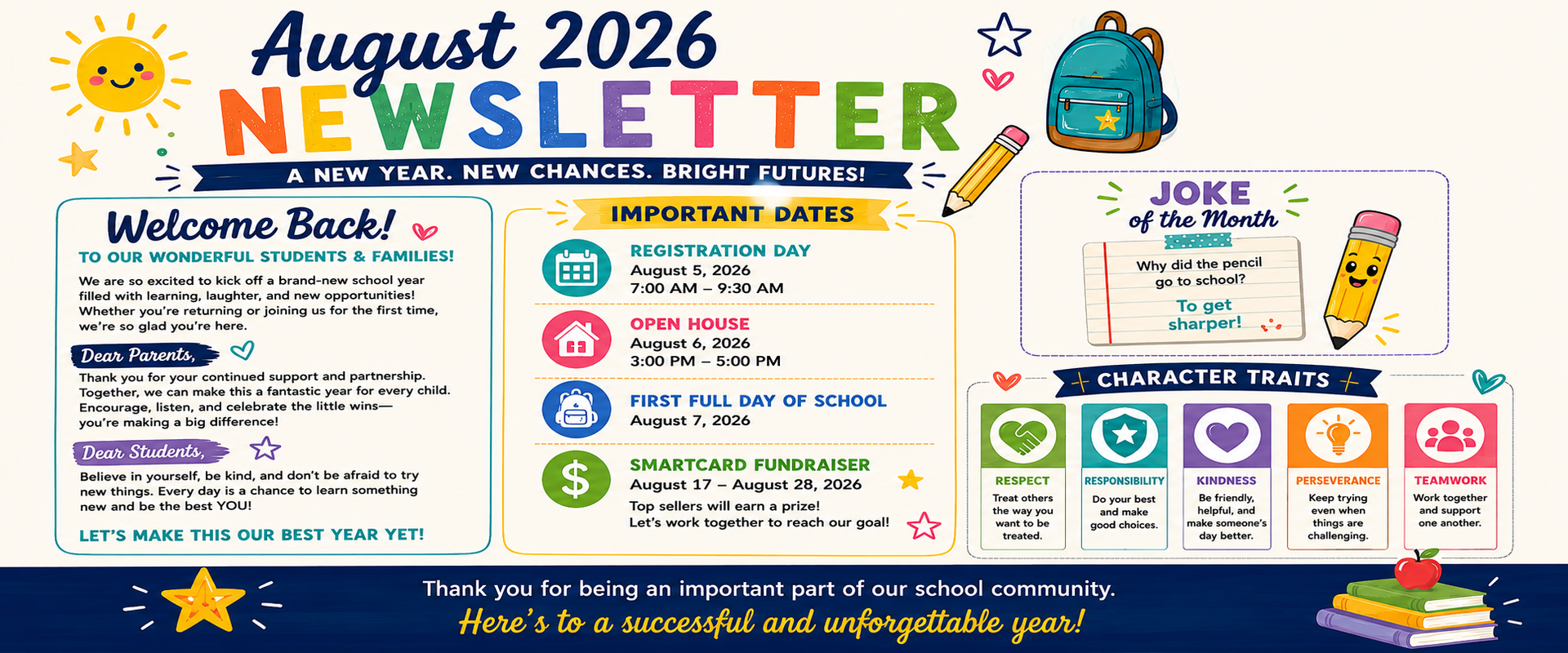 August Newsletter