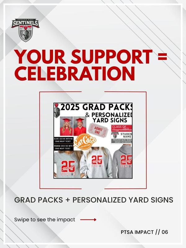 YOUR SUPPORT = CELEBRATION