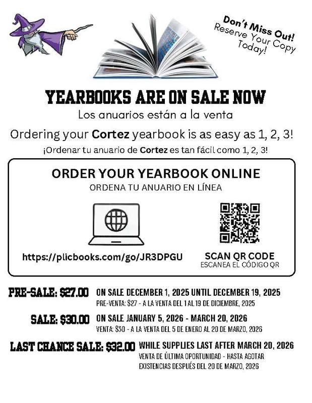 Yearbook Sale Flyer