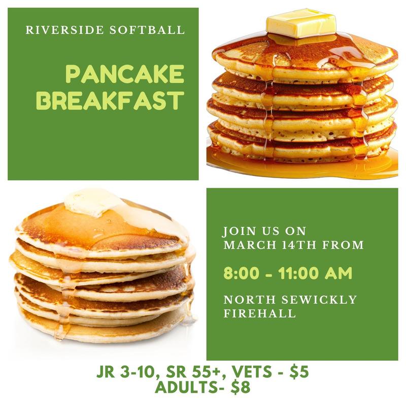 Information regarding the pancake breakfast featuring pancakes