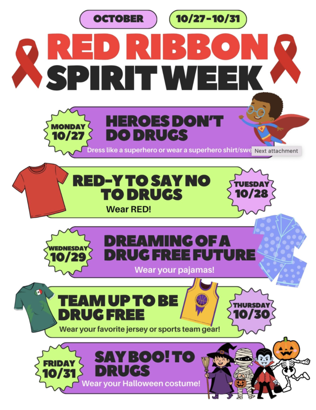 Spirit week activities