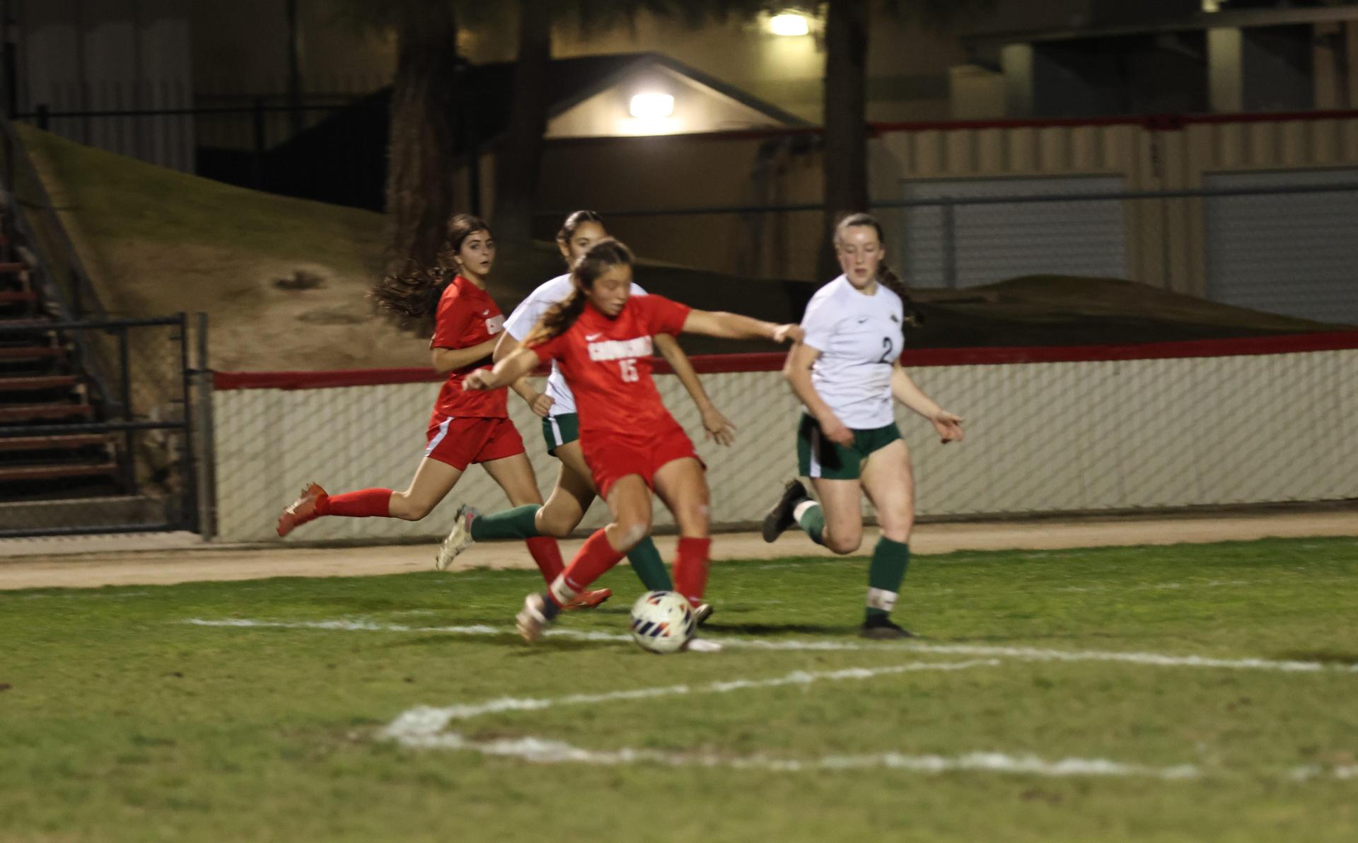 varsity girls soccer vs liberty