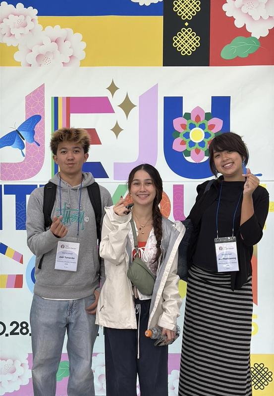 Students at JeJu Conference